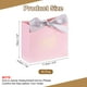 thumbnail image 2 of 16Pcs Bolsas de Regalo de Agradecimiento con Cintas Plateadas para Graduación Boda Rosa, 2 of 7