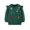 Dark Green, variant on Bmisegm Girls Sweatshirt Flutter Sleeve Hoodie with Floral Print Soft Casual Pullover Cute Tops for Outdoor Play Comfort Kids,Dark Green,90