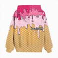thumbnail image 4 of KPOPLK Hoodie for Teen Girls Cute Graphic Hoodies 2-12 Years Kids Long Sleeve Sweatshirt Pullover Red,Size 1-2 Years, 4 of 5