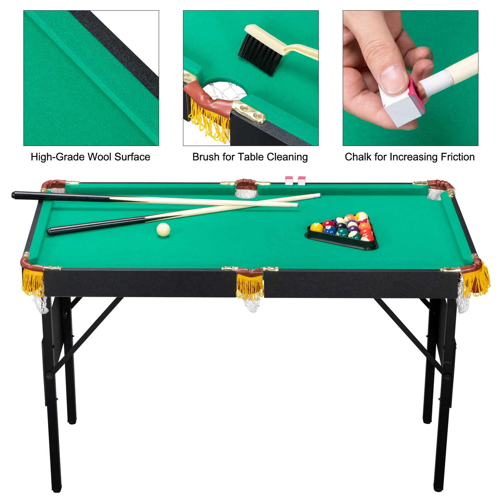 2 x pieces Buck Series Professional Billiard Snooker/Pool Round Chalk Green 