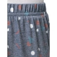thumbnail image 6 of Fruit of the Loom Women's Soft & Breathable V-Neck Short Sleeve Top & Pajama Pant Set, Sizes S-4X, 6 of 10