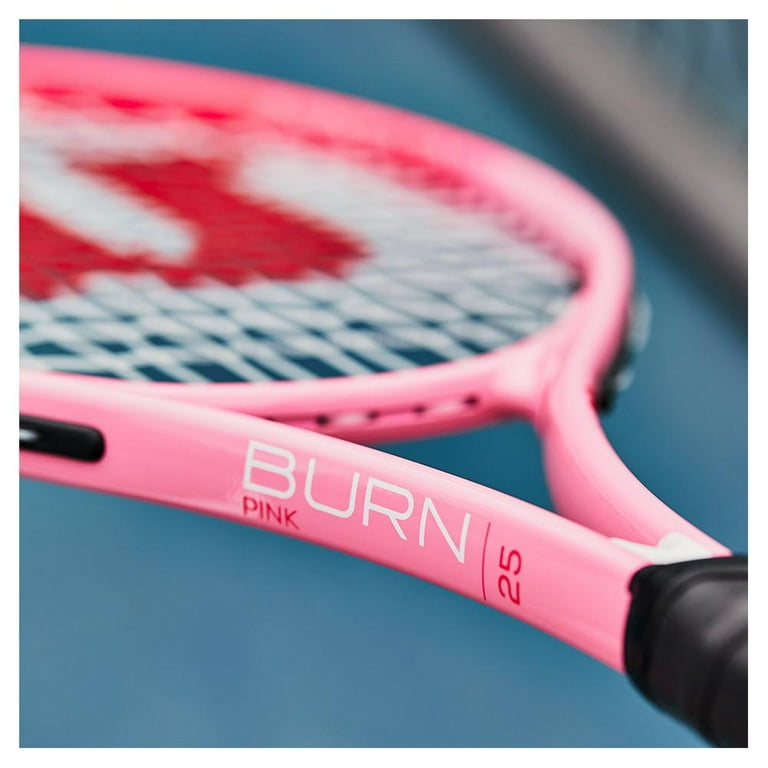 Raqueta Wilson Burn Pink 25 Tenis Profesional + Funda — El Rey del