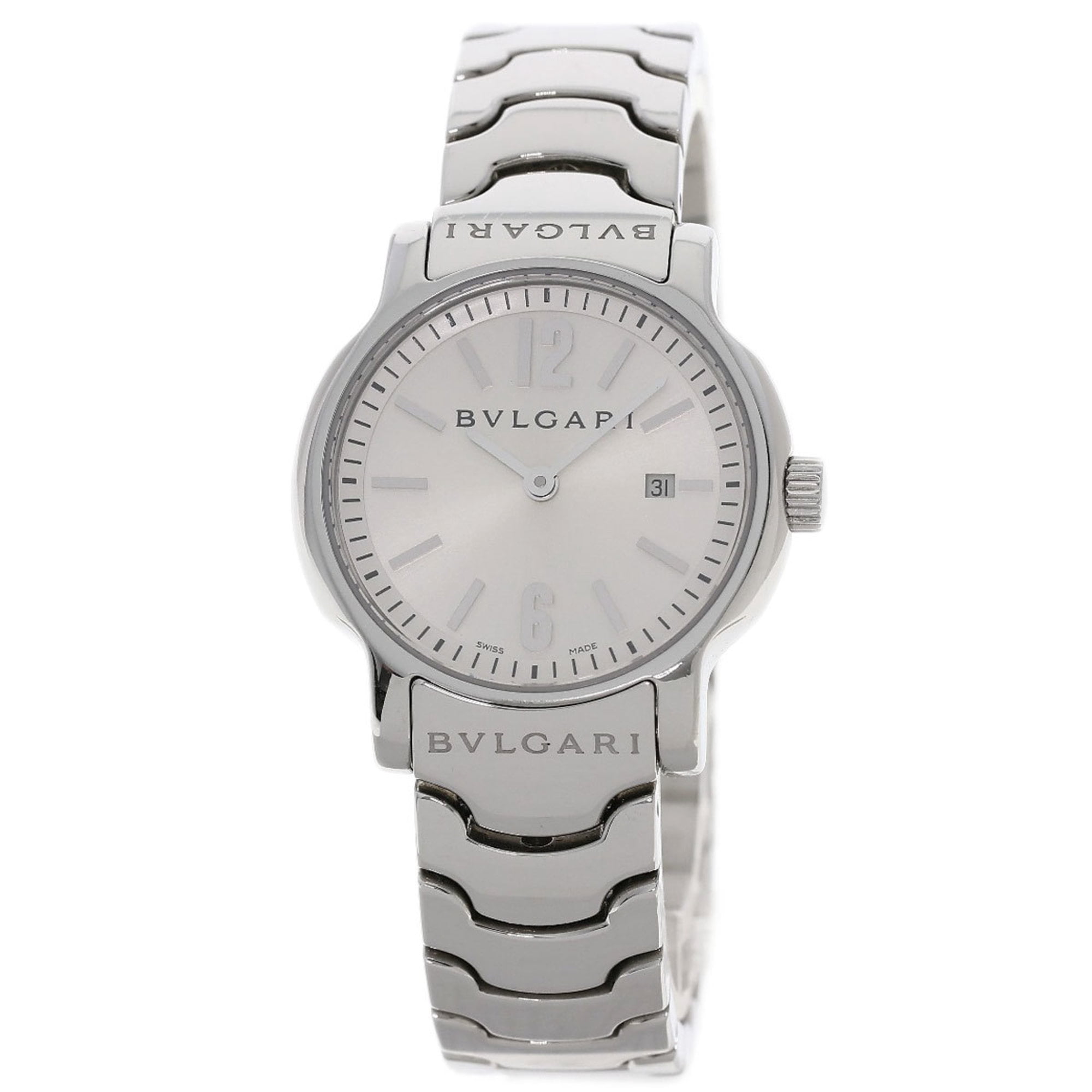 BVLGARI B-ZERO1 Watches BZ22S Be zero one Pink shellDial Stainless Steel Pre-Owned BVLGARI B-zero1 BZ22S Shell Dial Pink Stainless  main image 4