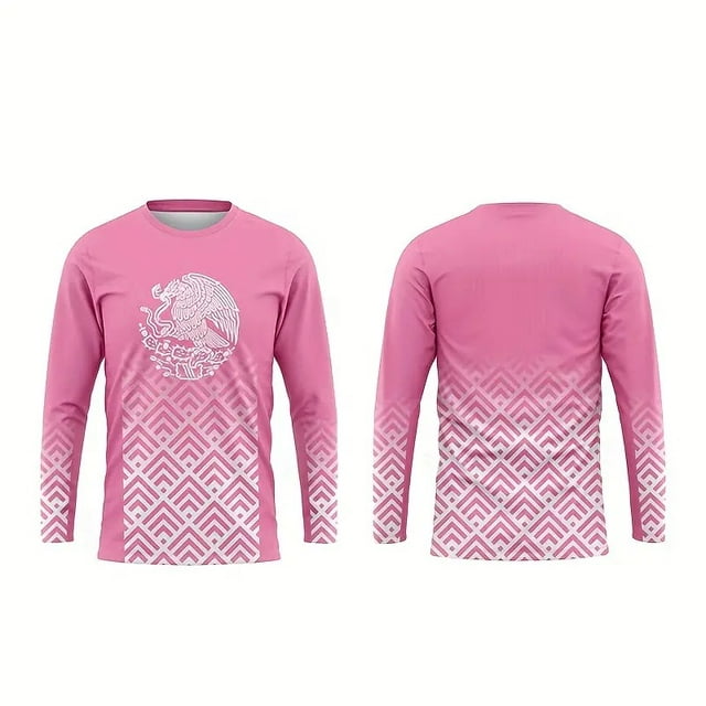 2024 Latest Mexico Design Women's Motocross Racing Jersey Mountain Oversized Motorcycle Men's Long Sleeved T-shirt