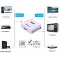 thumbnail image 4 of Convertidor HDMI a RCA, convertidor de audio y video compuesto HDMI a AV 3RCA CVB de 1080p, para Roku, Chromecast, PC, portátil, Xbox, HDTV, DVD, 4 of 6