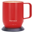thumbnail image 1 of THERMACUP Premium Heated Coffee Mug with 5 Temperature Settings, Industry-Leading Smart Electric Cup, Up to 8-Hour Battery, 12oz with Lid (14oz Total, 1 of 7