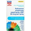 Rite Aid Allergy Relief Fluticasone Propionate Nasal Decongestant Allergy Spray, 2 Bottles with 120 Metered Sprays Each