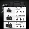 thumbnail image 4 of GPED Bolsa de Lona Impermeable, Bolsa Seca para Motocicleta de 30L con Tapa Enrollable, Válvula de Aire y Correas de Fijación Rápida, Bolsas de Viaje para Kayak, Remo, Rafting, Navegación, Acampar, M, 4 of 7