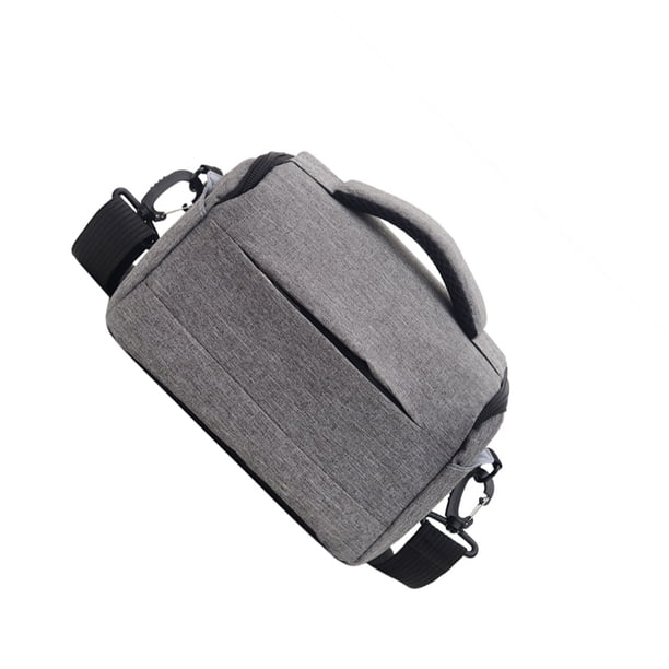 Qarigey Bolso de hombro para cámara, funda para hombre, multirejillas, protección de viaje multifuncional, accesorios de fotografía Bolsas de mensajero y de hombro Gris Qarigey AP018773-02B
