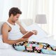 thumbnail image 5 of Fotbe Icecream Truck Pantalones de Pijama para Hombre, Pantalones de Dormir, Pantalones de Casa con Cintura Ajustable y Bolsillos-XX-Large, 5 of 6