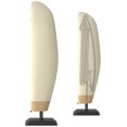 thumbnail image 1 of Outsunny Outdoor Offset Umbrella Cover for 10-13ft Umbrella, Beige & Coffee, 1 of 10