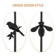thumbnail image 2 of Masteelf  2 Pcs Plant Hook Bird Feeder Hooks for Trees Birds Parrot Black, 2 of 8