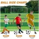 thumbnail image 3 of Balones de fútbol Sotiff, 24 unidades, tamaño 4, PVC, con bombas, 3 of 7