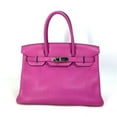 thumbnail image 1 of Pre-Owned HERMES Birkin 30 Tote Bag, Handbag, Taurillon Clemence Leather, Women's,... (Fair), 1 of 16