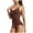 Coffee, variant on Aueoeo Shapewear Bodysuit Sculpting Body Shaper for Women Thong Shapewear Seamless Plus Size Shapewear Butt Lifting Shaper