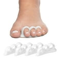 thumbnail image 1 of 4pcs Hammer Toe Straightener And Orthotics Soft Gel Splint Reduce Foot Pain And Prevent Overlap, 1 of 5