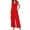 Red, variant on Women Fashion Summer Sleeveless Stylish Waist Sleeveless Jumpsuit Corduroy Womens Jumpsuit Long Sleeve Pretty Clothes for Women Strapless Jumpsuits for Women Jumpsuit Women New Years Outfit Women Sac