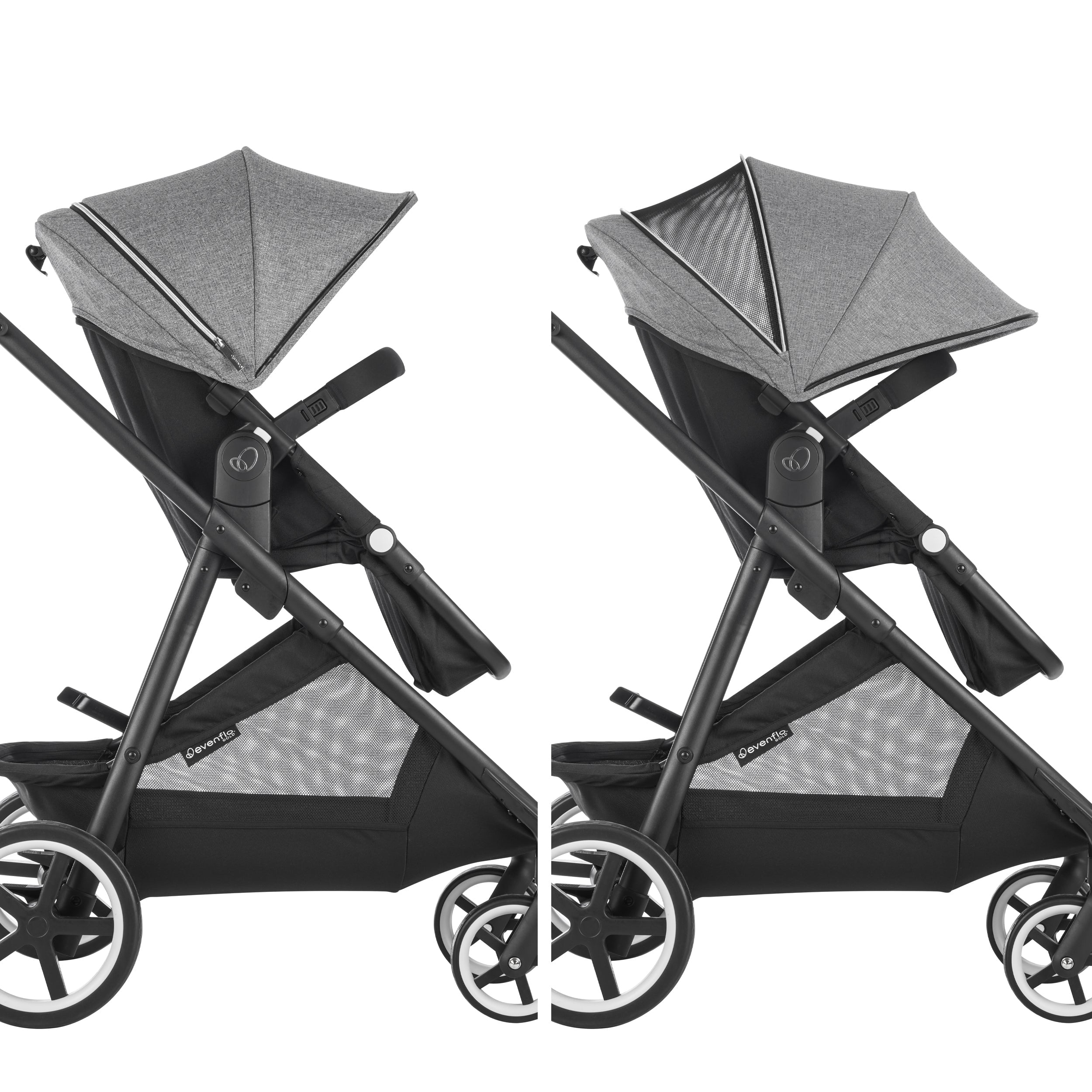 GOLD SensorSafe Shyft Smart Modular Travel System (Moonstone Gray)