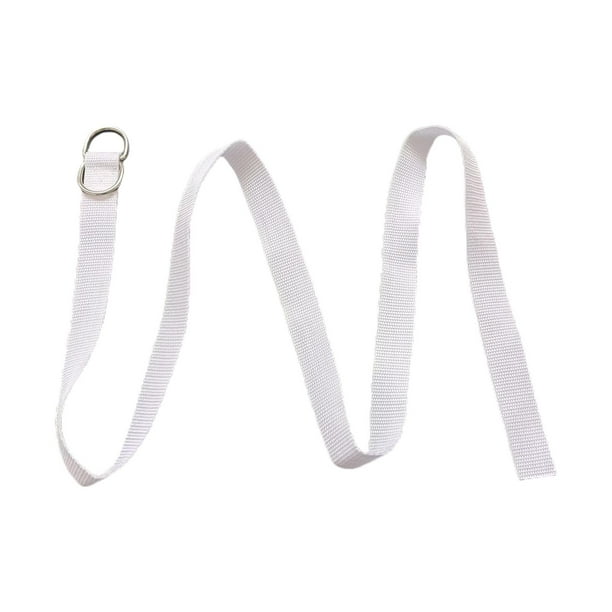 Cinturones de Fútbol Cinturón con Anillo en D Equipo de Accesorios de Cinturón Largo Ajustable para Partidos Al Aire Libre