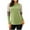 Green, variant on Women's Long Sleeve Tops Leopard Color Block T Shirt Casual Tunic Crew Neck Striped Shirts Plus Size Tops Loose Sweatshirt Wine 4XL, US Size:16