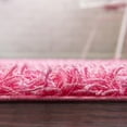 thumbnail image 5 of Unique Loom Solid Shag Collection Area Rug (4' 1" x 6' 1" Rectangle Taffy Pink), 5 of 7