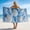 Multicolor B, variant on LACKUST Microfiber Quick Dry Beach Towel Large, Lightweight Fast Drying Absorbent Ocean Themed for Swimming Pool Travel
