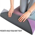 thumbnail image 3 of Dreamy Pastel Sky Hot Yoga Mat Towel Non Slip for Hot Yoga - Quick-Drying Yoga Mat Cover with 4 Corner Pockets with Travel Bag - Hot Yoga Towel Non Slip 74"x26", 3 of 6
