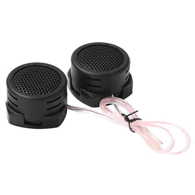 Altavoz Alta Eficiencia Mini Tweeter Cúpula Tweeter Cúpula Negra 2 Uds.