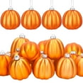 thumbnail image 7 of Desheus 12Pcs Fall Mini Pumpkin Balls Hanging Thanksgiving Pumpkin Ornament Halloween Christmas Tree Decoration Farmhouse Home Party Decor, 7 of 7