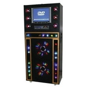 MPD15DVM Max Power Dual 15 inch DJ Speaker System with 12 inch DVD Monitor