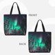 thumbnail image 2 of Balery Northern Lights 2 Bolsa de Mano para Mujeres con Cremallera, Bolsa de Gimnasio con Compartimentos, Bolsa para Laptop, Bolsa para Trabajo, 2 of 7