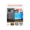 thumbnail image 2 of 15ft Round Pool Liner Pad, Pool Liner Pad For Above Ground Swimming Pools, Extra-Thick Pool Mat, Prevents Punctures, Recy Cled Geotextile Material Underlayment Pad, Extend Liner Life, 2 of 10