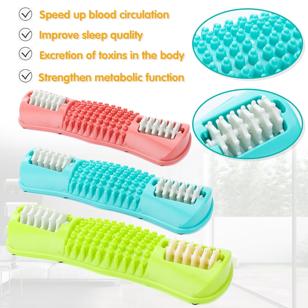 POINTERTECK Foot Roller, Ergonomic Designed Plantar Fasciitis Massage Roller for Relieving Plantar Fasciitis, Foot Arch Pain, Myofascial Pain Syndrome Red