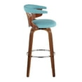 thumbnail image 5 of Gardenia 30" Fixed-Height Bar Stool, Bar Chairs, Swivel Bar Stools, Bar Stools Set of 2, 5 of 6