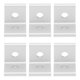 thumbnail image 3 of Soporte de esquina fijo Jadeshay 10 Piezas Esquina angular de Aluminio Plata, 3 of 8