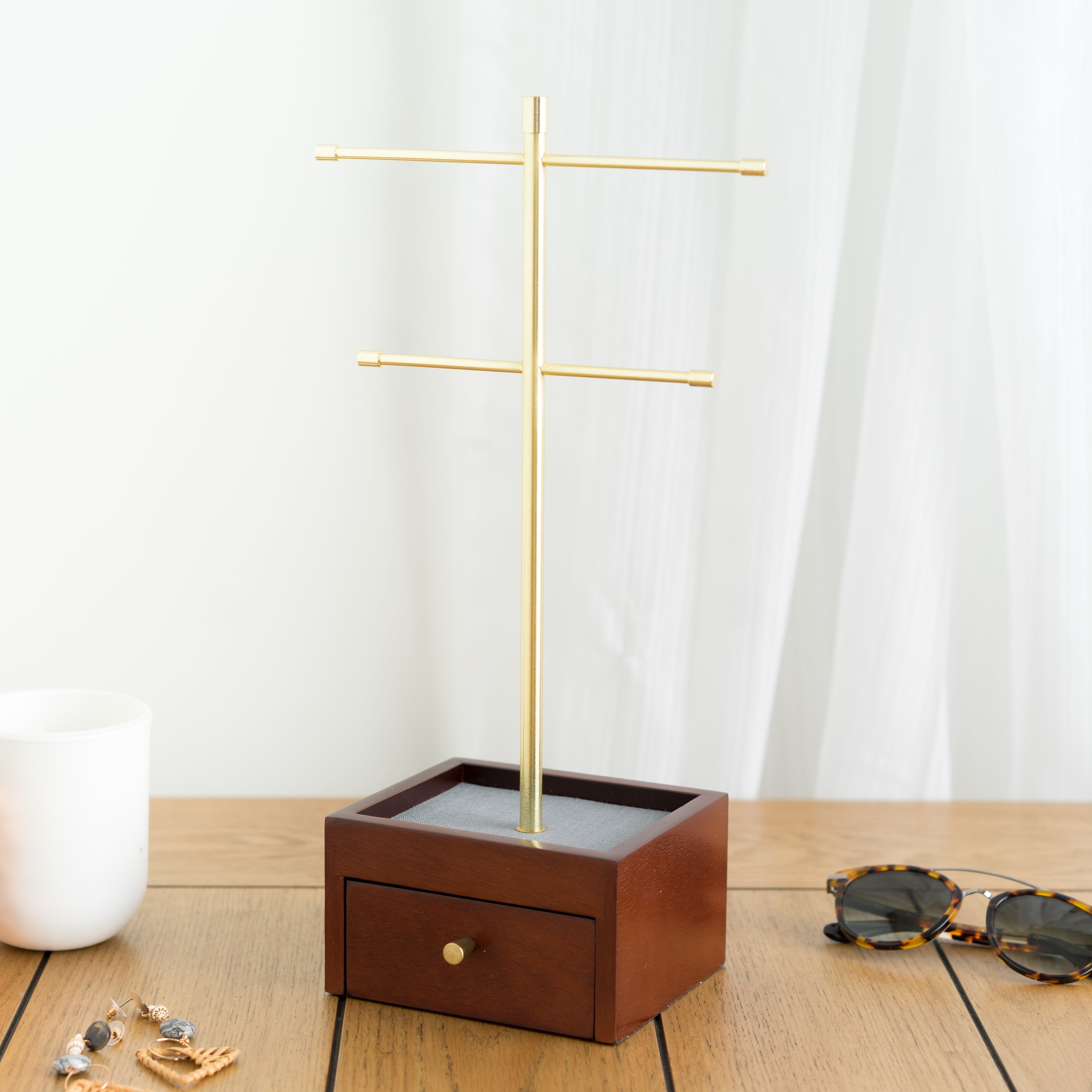 Hives and Honey Katie Female Jewelry Stand, Gold