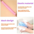 thumbnail image 3 of 2pcs Shower Exfoliating Washcloth, Homirary Shower Back Cleansing Towel, Elastic Drawstring Design, Suitable for Showering and Body Scrubbing, 3 of 8