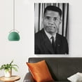 thumbnail image 4 of Activists for African-American Civil Rights Medgar Evers Retro Poster Picture Print Canvas Poster Wall Paint Art Posters Decor Modern Home Artworks Gift 24x36inch(60x90cm), 4 of 6