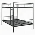 thumbnail image 5 of Contemporary Full Over Full Metal Bunk Bed for Modern Homes, 5 of 15