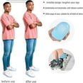 thumbnail image 4 of 2.5/3.5cm Rizzsoles Height Max Socks, Invisible Design Rizzsoles Height Max Insoles, Breathable Height Increase Insoles, 4 of 5