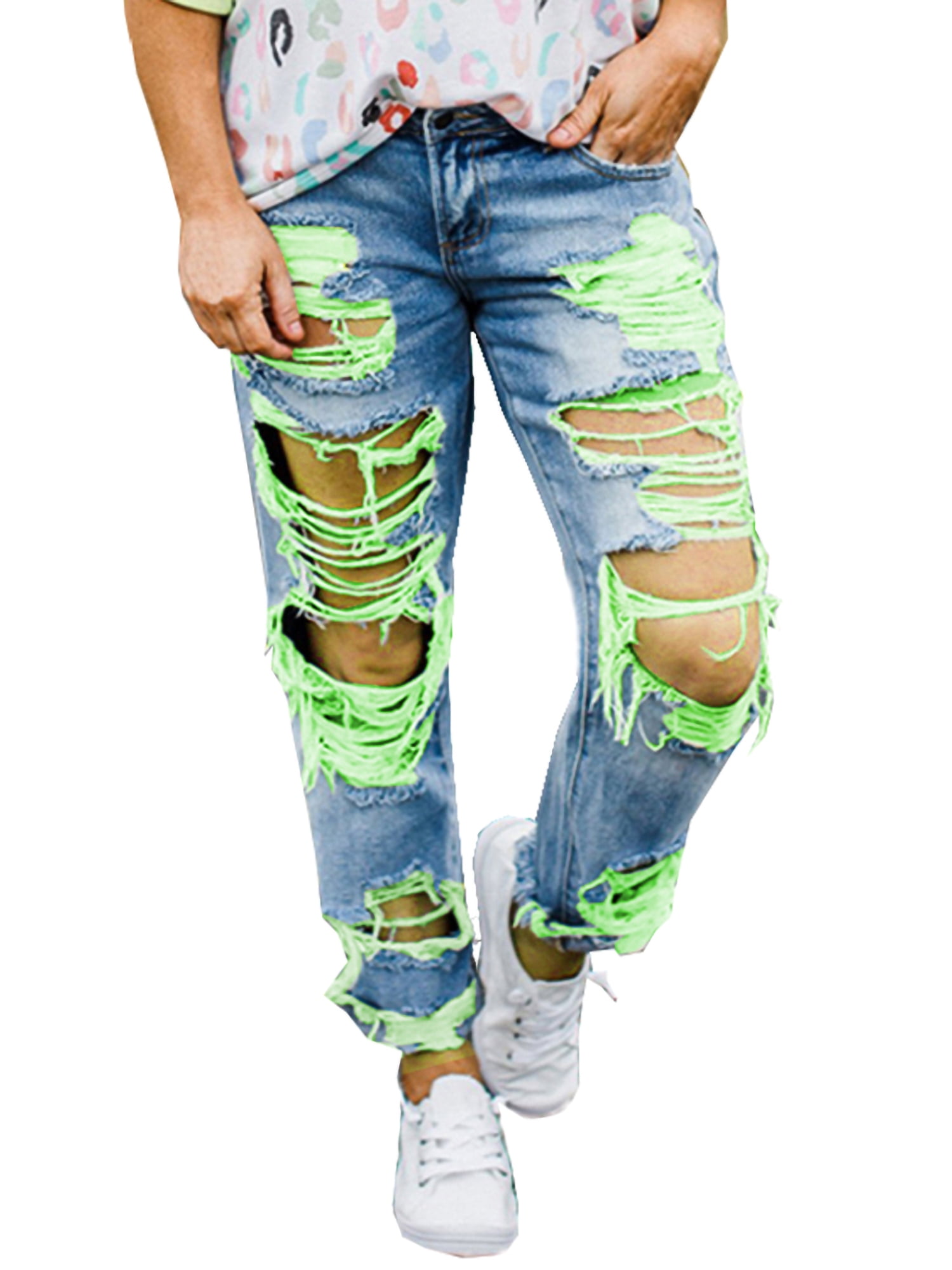 ripped jeans for women walmart