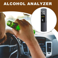 thumbnail image 3 of Home Breathalyzer for Alcohol Portable Alcohol Breath Analyzer USB Rechargeable Contactless Instruments,1 * Alcohol Analyzer 1 * Data cable,Black, 3 of 9
