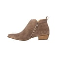 thumbnail image 3 of Womens Paul Green Jillian Ankle Booties, Antelope Suede, 3 of 5