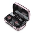 thumbnail image 1 of Monstrate 1 par de auriculares con pantalla digital Estuche de carga IPX6 Auriculares impermeables compatibles con Bluetooth 5.1 Auriculares deportivos Cables de audio/vídeo Rosado, 1 of 6