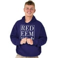 thumbnail image 3 of Redeemed Cross Christian Faith Hoodie Sweatshirt Women Men Brisco Brands L, 3 of 6