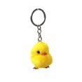 thumbnail image 5 of 5x/set Fashion Chick Keychain Car For Key Ring Decoration Furry Yellow Duck Keyc, 5 of 5