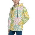 thumbnail image 2 of Sigee Daisies Flowers for Boys and Girls Youth Hoodie Kids Clothes Boys' Fashion Sweatshirts-X-Large, 2 of 6
