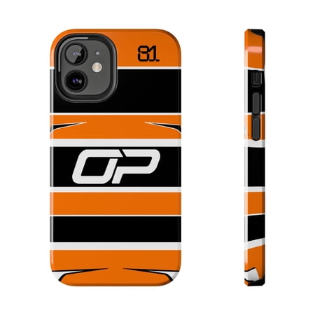 Pink Polar Apple iPhone 12 Mini Oscar Piastri Oscar Piastri 81 helmet inspired Formula Racing Monaco 2025 Phone Case