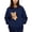 Z25-Navy, variant on FUZHIQ Women Hoodie Pet Pouch Sweatshirt Cat Dog Carrier Hooded Sweatshirt Kangaroo Pocket Pullover for Small Pets