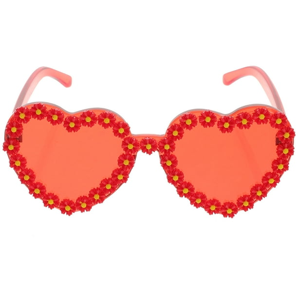 Gafas de sol con forma de corazón, gafas de sol de moda, gafas de sol de playa de verano para mujer